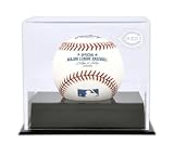 Deluxe Baseball Cube Display Case with Cincinnati Reds Logo