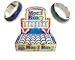 Set of 36 Show Your Mood ETERNITY BAND MOOD RINGS w/ DISPLAY