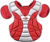 Easton Men's Stealth Adult Chest Protector (Red/Silver)