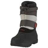 Aigle, Unisex - Kinder, 32147,Der Snow Boot OPALA, noir/kaki (schwarz/gruen)