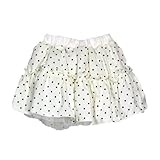 ヒロミチ　ナカノ【hiromichi nakano baby formal】ツーウェイスカート（表：カットソー水玉　裏：レースチュチュ） (80cm)