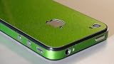 IPhone 4 Lime Green Metallized Shimmer Series Full Body Skin Kit