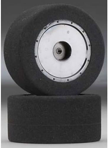 Foam Dirt Oval Rear Mounted Tires, Red by Johns Bsr Racing