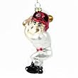 St. Louis Cardinals MLB Blown Glass Batter Ornament (4" Caucasian)