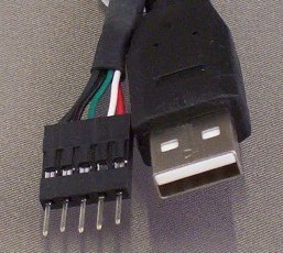 Childrens Toyshop  Electronics : USB v2.0 to Male Motherboard Header Connector