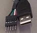Third Party New : USB v2.0 to Male Motherboard Header Connector