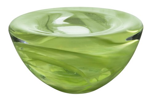 Kosta Boda Atoll Votive Light Green