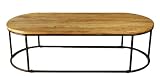 ZENTIQUE RURCT-2 Reclaimed Elm Wood Round Coffee Table