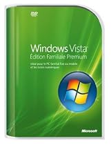Microsoft Windows Vista Home Premium French (vf) [DVD]
