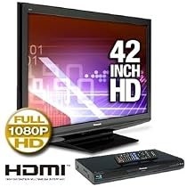 Panasonic TCP42S1 Viera 42" Plasma HDTV and Panasonic DMP-BD60 Blu-Ray Player Bundle