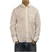Mens Kenneth Cole New York white button up long sleeve woven stripes dress shirt. 100% authentic designer shirt with a classic fit and impeccable style. Featuring a classy looking stitched straight stripes design. Great brand name top with high quality light weight cotton which is great for both formal and casual occasions.