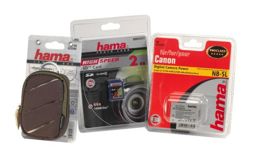 Hama Kamera Set f&uuml;r Canon Digital IXUS 90 IS Preisvergleich