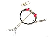 Kamikaze - Black Coated Wire - Paternoster Rig 8 Pack