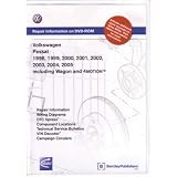 1998-2005 2002 2003 2004 VW PASSAT Service Manual DVD by Volkswagen