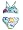 Backflips - Girls 2-Piece Swimsuit Lt. Blue, Periwinkle, Turquoise (Size 6)