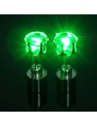 Health and Beauty: Top Plaza 6x Led Earrings Light Up Glowing Studs Ear Ring Drop Crystal Dance Party Gift, 11 Colors (#10) - Top Plaza