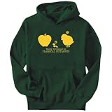 Hoodie Mens Dark Green EASILY DISTRACTED BY II 