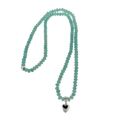 Sweet Deluxe Damen-Kette Babette silber/lt.sapphire 80 cm 00333 Preisvergleich
