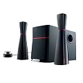 Edifier M3200, 2.1-Soundsystem mit 2x 9W Satelliten und 1x 16W Subwoofer, inklusive Fernbedienung, schwarz