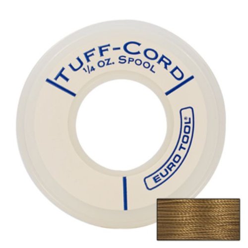 Tuff-cord Beading Cord, Gold, Size 1, 98 Yards