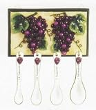 GRAPE Wall Plaque with Measuring Spoon Set *NEW*!