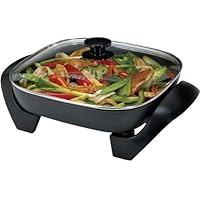 Oster CKSTSKFM12 12-Inch Electric Skillet, Black