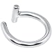 Illusion Stainless Steel Non Pierced Clip On Closure Ring