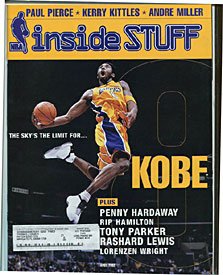 Kobe Bryant April 2002 Inside Stuff Magazine