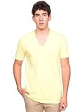 American Apparel Unisex Fine Jersey Short Sleeve V-Neck