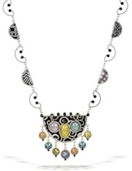 Black N White Necklaces With Pastel Accents from The Artazia Collection - N2711