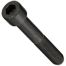 Steel Socket Cap Screw, Inch, Internal Hex Drive, Black Oxide Finish, Meets ASME/ANSI B18.3-2002, ASTM A574 Specifications, Right Hand Threads