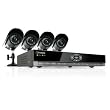 Defender SN502-4CH-002 Feature-Rich 4-Channel H.264 DVR Security System with Smartphone Access and 4 Indoor/Outdoor Hi-Res CCD Night Vision Cameras