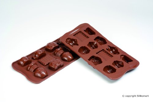 Silikomart 195550 Pralinenform Teezeit Preisvergleich