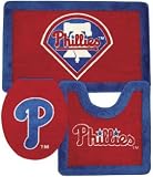 Philadelphia Phillies 3 Piece Bath Rug Set
