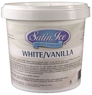 Satin Ice Fondant - White (5 lb) at Amazon.com