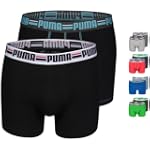 PUMA Herren Brand Boxer Boxershort 2e...