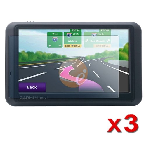 3 X LCD Protector For GPS Garmin nuvi 1390T 1370T 1350
