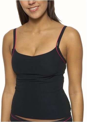 Panache Grace concealed underwire tankini top, piping detail