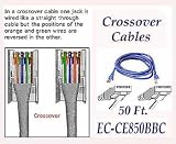 CE550BBC 50 Ft. Cat-5 350MHz UTP Crossover Networking Cable