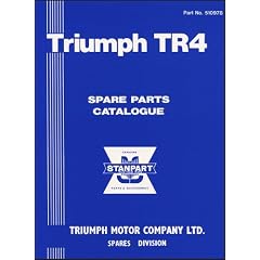 Triumph Parts Catalogue: Tr4: Part No. 510978