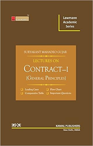 Lectures on Contract-1 [General Principles] (Lawmann's