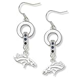 NFL Denver Broncos LogoArt MVP Earrings