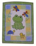 Review Lambs & Ivy  / Froggy Tales High Pile Blanket