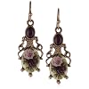 1928 Boutique Manor House Filigree Drop Earrings