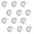 Global Views 5-Inch Diameter Jewel Mirrors, Set of 12