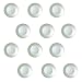 Global Views 5-Inch Diameter Jewel Mirrors, Set of 12