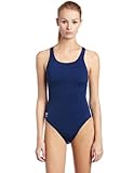 Speedo Race Endurance+ Polyester Solid Superpro Swimsuit, Navy, 44