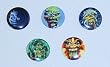 IRON MAIDEN - 5 Button Set
