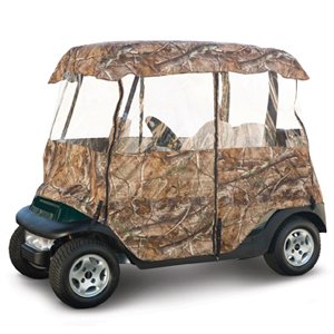 Classic Accessories Deluxe Camo Golf Car Enclosure (Fits Most Popular TwoPerson Golf Cars)