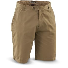 Born� Peached Twill Flat - front Shorts